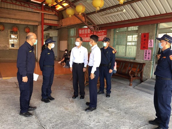 地區農會改選 高市警局動員警力維護投開票日安全及秩序1