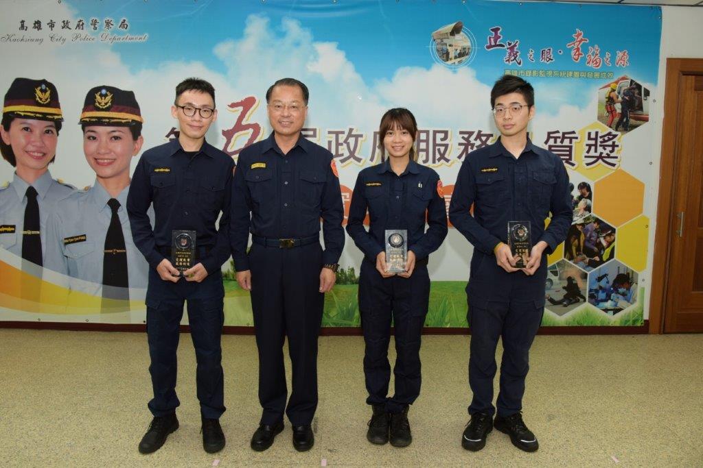 雄警服務態度讚 囊獲警署大半績優1