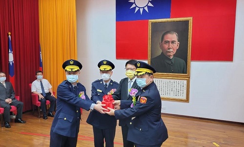 屏東縣政府警察局卸新任局長交接典禮
