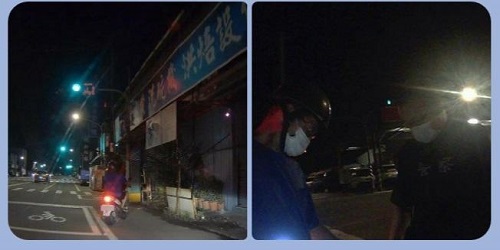 半夜騎機車橫衝直撞，警方攔下開單竟發現毒品