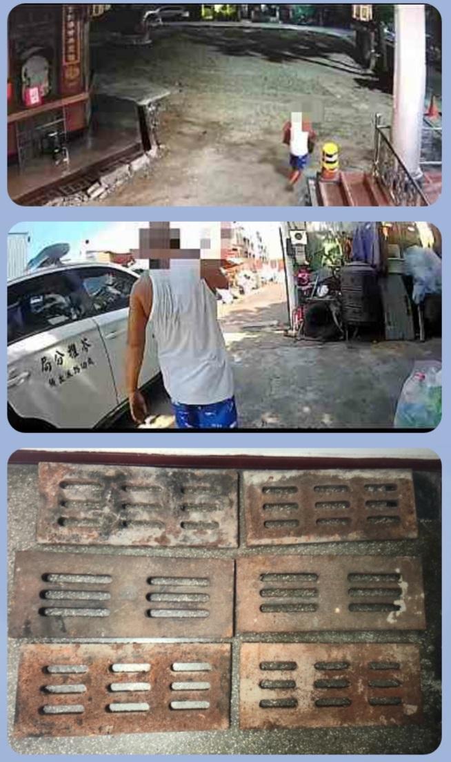 太歲頭上動土！知名有求必應萬應公廟水溝蓋遭竊，警方火速鎖定竊嫌6小時內逮人送辦