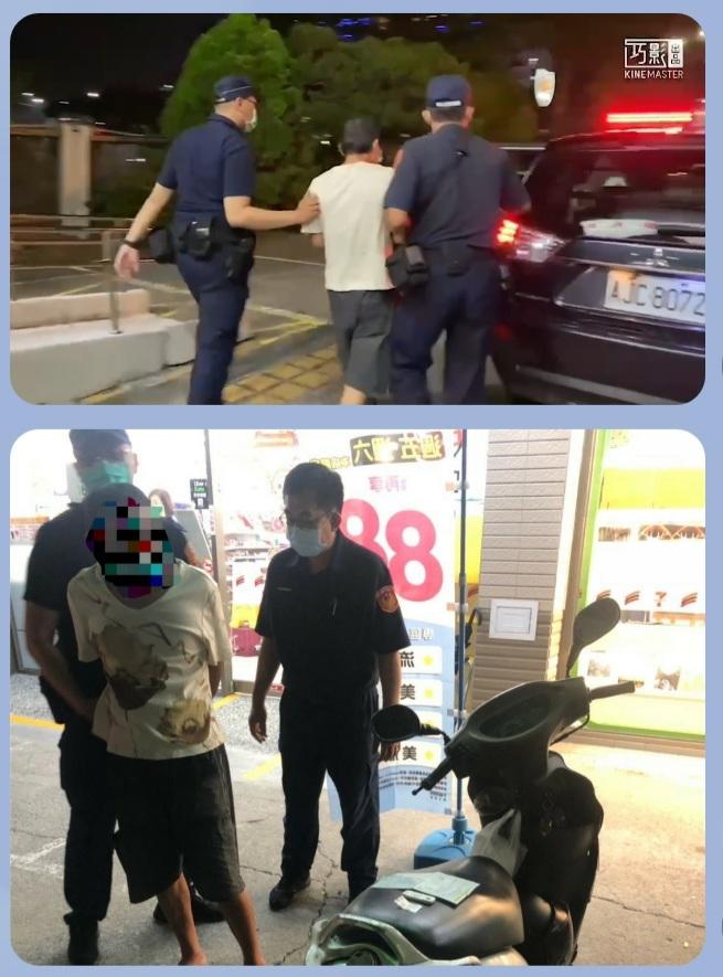遇警心虛迴轉還逆向 遭警緝獲皮夾藏毒