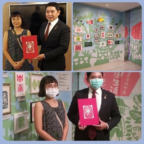 高雄翰品酒店 舉辦小花園生活25度剪紙個展