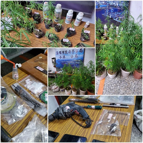 安居緝毒無國界、小港勇警破槍毒!