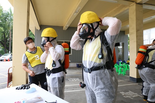 強化複合型災害應變能量 加工處辦理毒性及關注化學品專業應變訓練