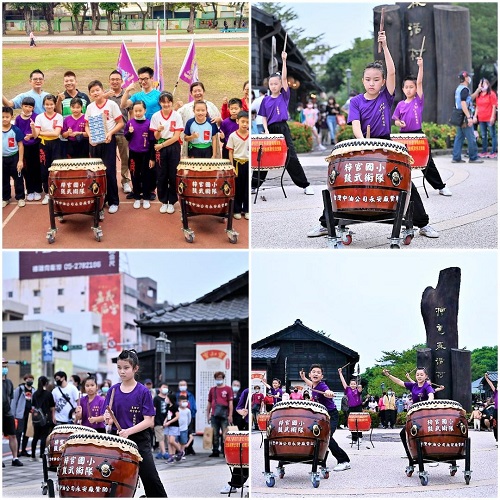 從學習武術札根，練就精湛鼓武術戰技 梓官國小鼓武術隊全國學校民俗體育競賽奪銀