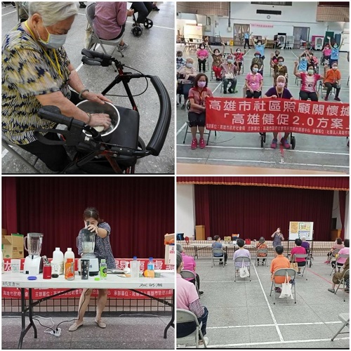 營養師帶據點長輩揉麵團、自製黑豆麵疙瘩 增肌又養身