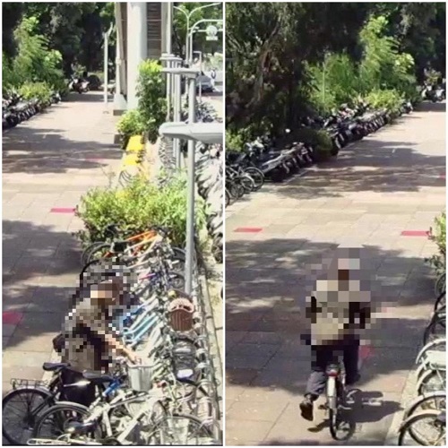 禿頂男連竊未上鎖腳踏車代步 警依特徵比對逮獲