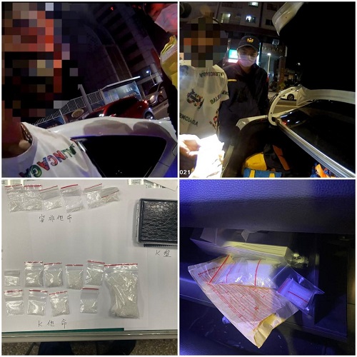 守護平安夜 苓雅警執行擴大臨檢路檢 背十案之毒品通緝犯 栽了！