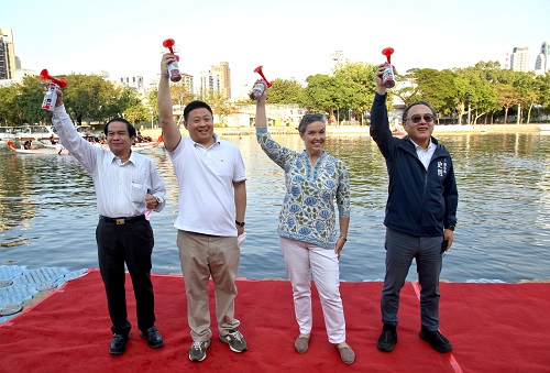 海洋派對城市盃龍舟接力登場 首度移師愛河 超過90隊 約2,250位好手同場較勁1