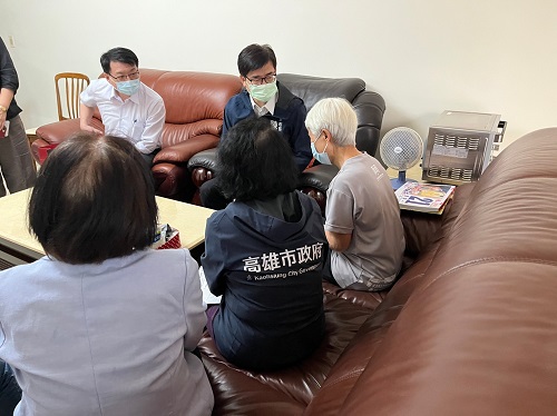 303台電停電釀憾事 陳其邁市長親自慰訪家屬強調協助求償事宜1