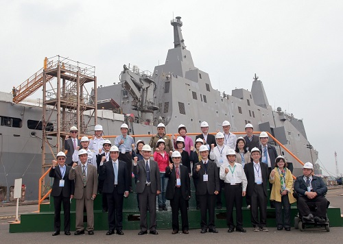 3月24日監察院外交暨國防委員會視導台船潛艦國造與玉山艦專案進度1