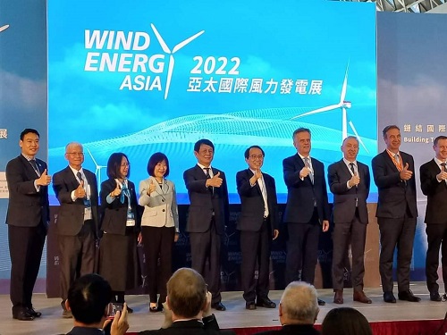亞洲第二大型「2022亞太國際風力發電展」正式開幕 來自15國、133家風電產業廠商齊聚高雄3