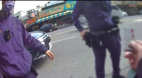 男子違規遭警攔查 發現遭通緝一臉錯愕