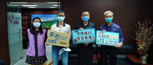 辦完燈會接力拼交安 高市交通局與鳳山區公所合作推動宣導2