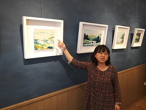 ﹝今日，美好 此刻共享﹞林泱伶創作個展 靜靜地陪著 靜靜地看著 在那遠方2