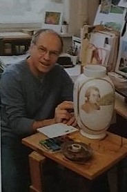 古典樂巨匠 花瓶 連視覺也醉在樂音裡了 高43cm 霍爾格·席爾 Holger Schill