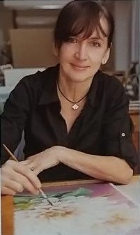 春風露華濃壁畫 請接受來自牡丹的邀約 90x30cm 海可・屋塔克 Heike Wuttke