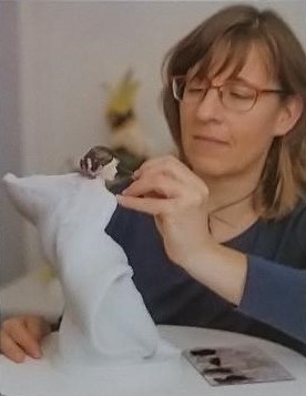 櫻花女舞者 瓷偶