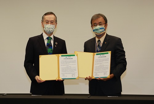 大學永續發展倡議 中山大學締約台灣永續基金會 打造淨零碳排校園1