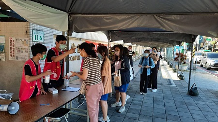 分科測驗首日 高師大負責高雄一考區試場規劃貼心溫馨2