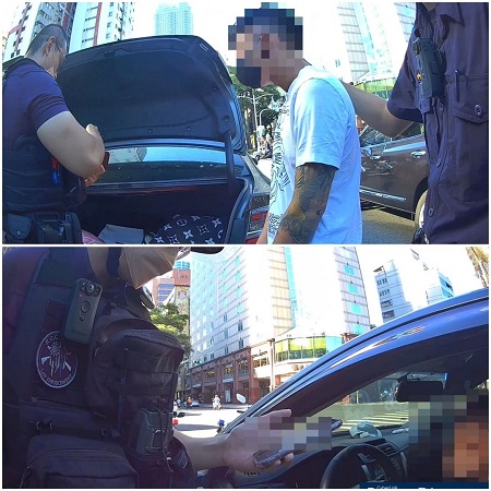 成功警線上緝獲通緝犯，又槓上開花搜出大量毒品 ！1