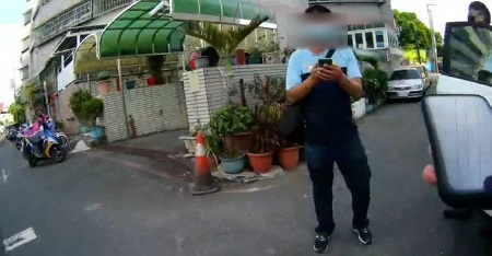 男子住宅區鬼鬼祟祟辯稱要租屋 警盤查發現竟是通緝犯1