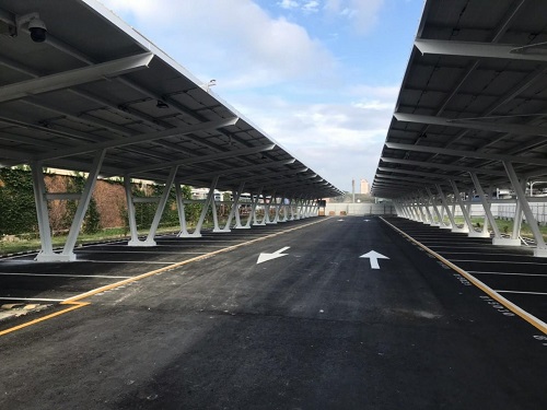 發電停車一把罩，綠能減碳又遮陽1