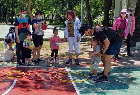 陪你放電不斷電 社區公園親子動起來1