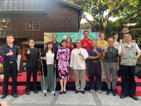「黃素梅家˙園˙情藝紀念特展」台南吳園開幕1