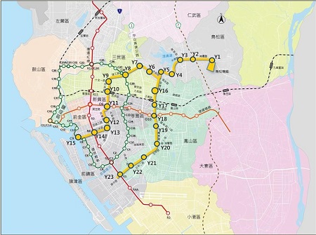 高雄捷運黃線機廠將於10月31日舉辦動土典禮1