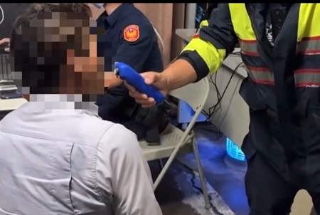 車禍肇事急落跑，熱血男助警查獲1
