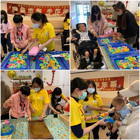民生醫院飛象家園舉辦「飛象市集 手作年菜」活動 陪伴小飛象過年1