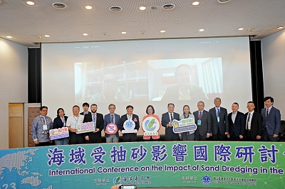 「遏止抽砂 保護海洋」 管碧玲：凝聚國內外共識，致力維護海洋生態1