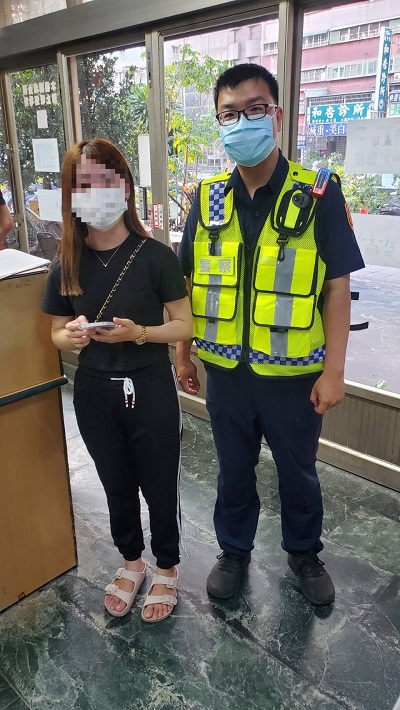 女子手機遺失 小港警助尋回