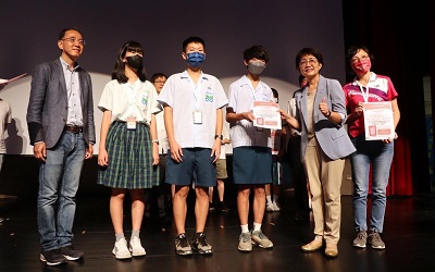 探究房屋非結構物的安全 陽明國中學生探究競賽勇奪國立自然科學博物館獎1