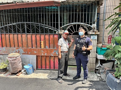 男子路倒 桂陽所警護送返家