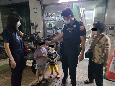 童愛玩走失 警協助尋回勸導