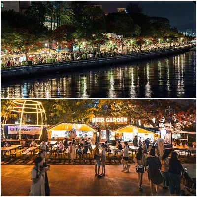 觀光局愛河市集週末延長續辦 啤酒花園推優惠1