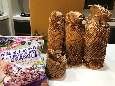 里仁網購全面採用環保蜂巢紙 減塑與美觀兼具 致力愛地球的美麗初衷1