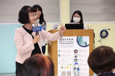 高雄大學國際處「2023亞洲虛擬學院國際研討會」 6國8校 聚焦「氣候韌性與永續社會」議題1