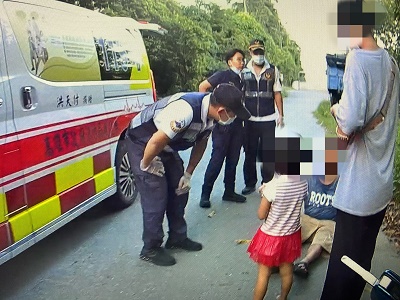 夫因與妻感情問題口角 警耐心詢問所在地點 成功尋獲男子調解情緒