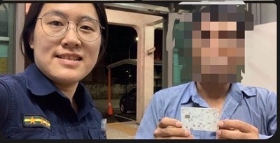 民眾掉落金融卡，警連繫銀行客服通知認領