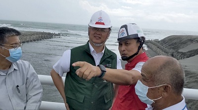 海葵颱風過境 市府關切養殖漁業生產區災損狀況2