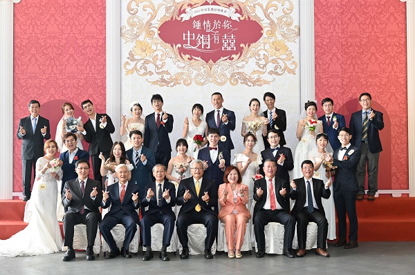 中鋼集團有囍 衛武營榕樹廣場啟動浪漫婚禮1