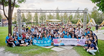 外國學生過中秋 義守大學舉辦烤肉趴 “夯肉”初體驗好“促咪”1