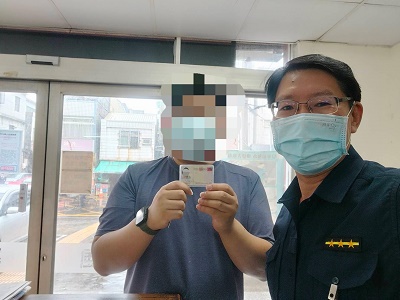 粗心遺落身分證，警速通知發還