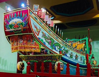 高雄東隆宮溫府千歲 神轎與王船遊境1