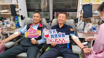 媽祖號召 民眾熱心捲袖捐血1