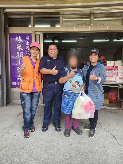 寒冬送暖，恆警警民合作助弱勢